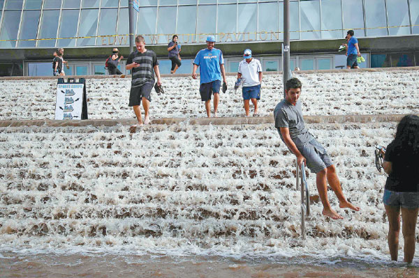 UCLA wades through flood damage