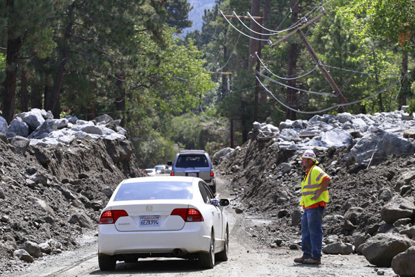 Rain-triggered mudslides ravage California