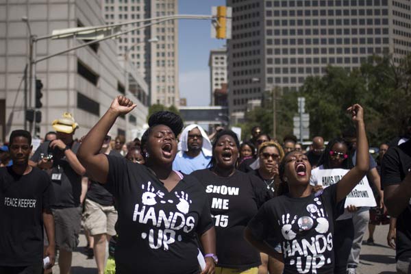 Demonstrations resume in Missouri