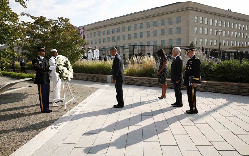 Obama leads US in remembrance of Sept 11 victims