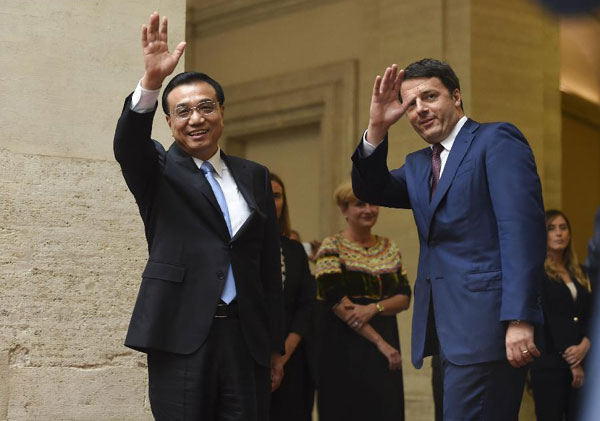 China ready to deepen strategic cooperation with Italy