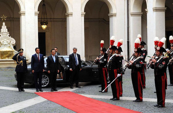 China ready to deepen strategic cooperation with Italy