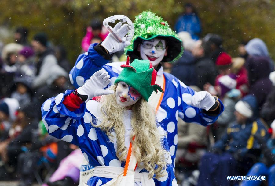 110th Annual Toronto Santa Claus Parade held in Canada