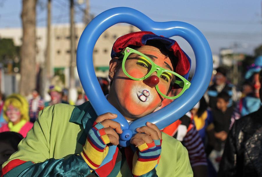 National Clown Day Held In San Salvador 1 Chinadaily Com Cn