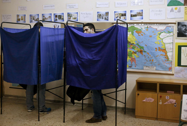 Voting begins in Greek general election