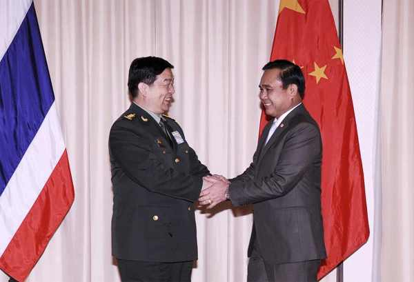 Thailand boosts military ties with China