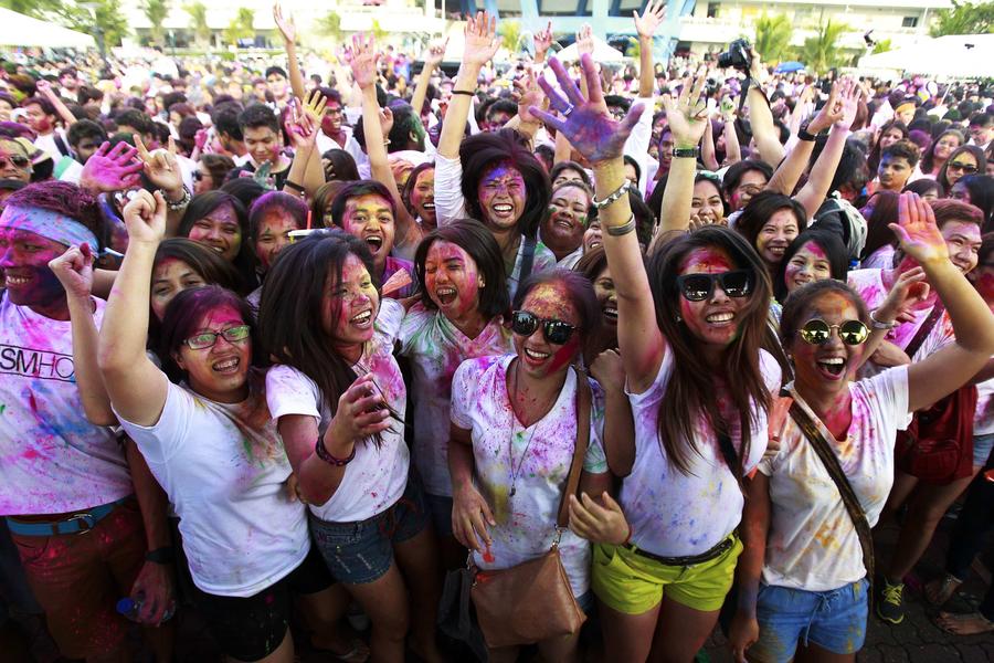 Indian Festival of Colors celebrated