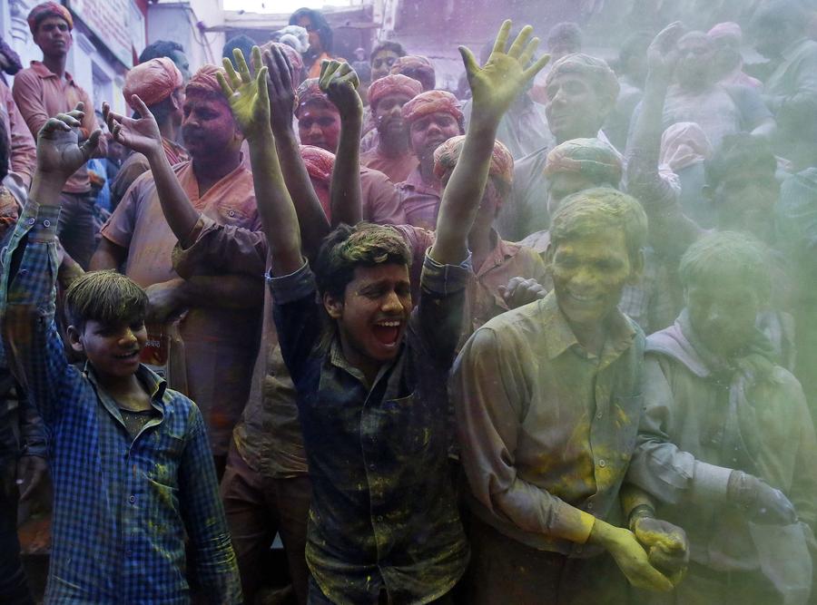 Indian Festival of Colors celebrated