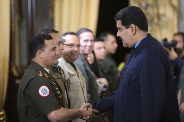 Venezuela's Maduro says US sanctions seek to topple his government