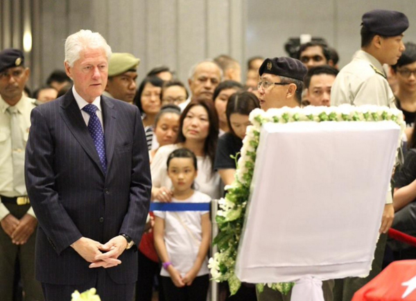 World dignitaries pay respects to Singapore's Lee Kuan Yew