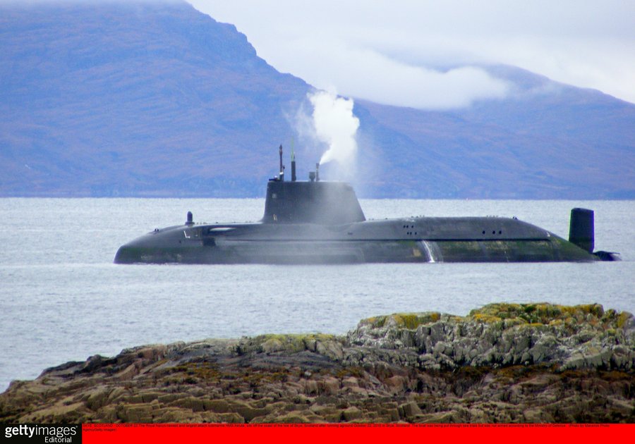 Nuclear submarine accidents around the world