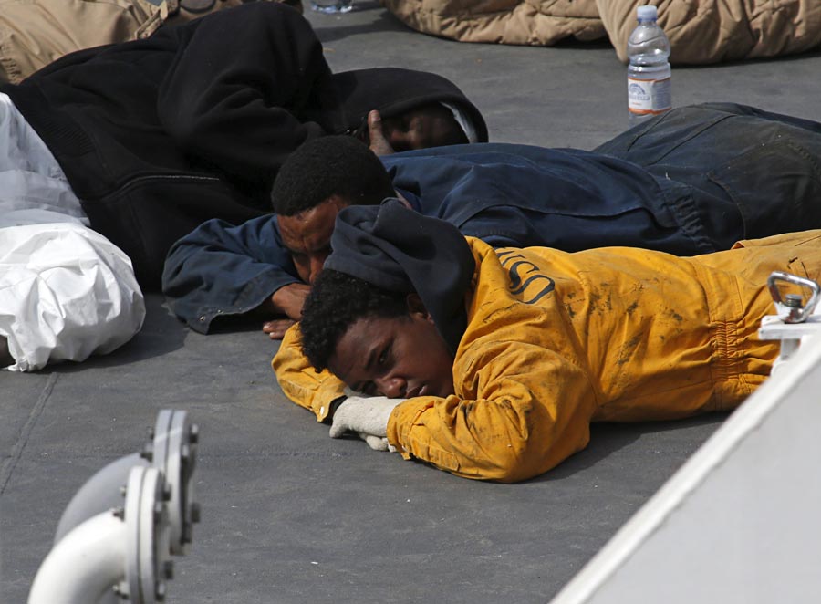 Shock and woe as 900 people feared dead in 2 migrant shipwrecks