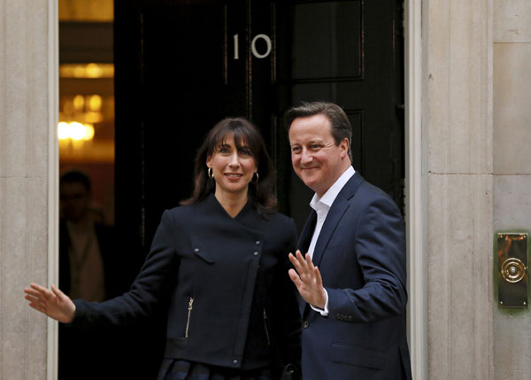 Cameron sweeps to unexpected triumph in British election