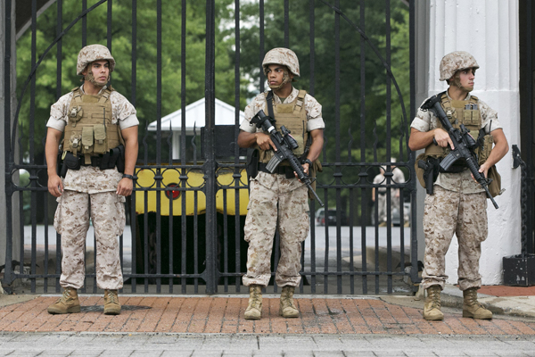 US Navy Yard in Washington on lockdown after shooter report