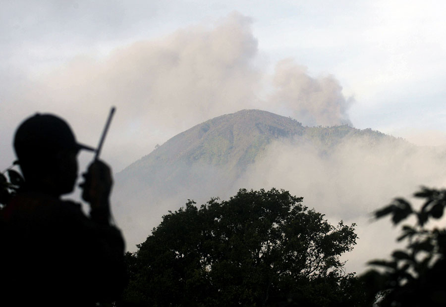 Thousands stranded as Indonesia's Bali airport shut after volcanic eruption