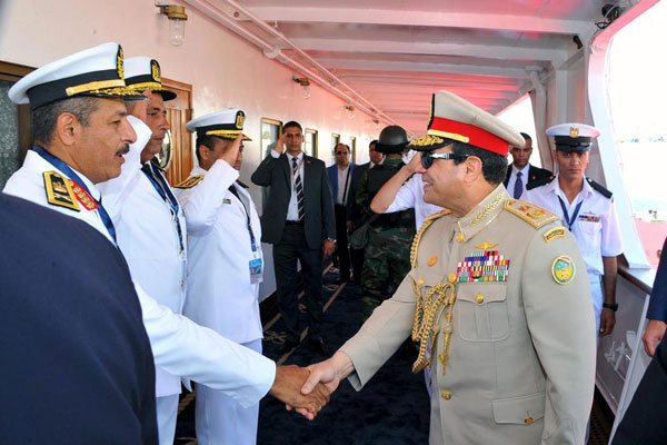 'New Suez Canal' opened for ship traffic
