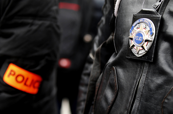 French police protest for lack of resources