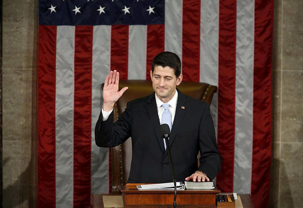 Newly elected speaker Ryan promises to fix 'broken' US House