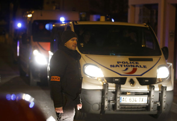 France finds explosive belt, detects Paris suspect's phone