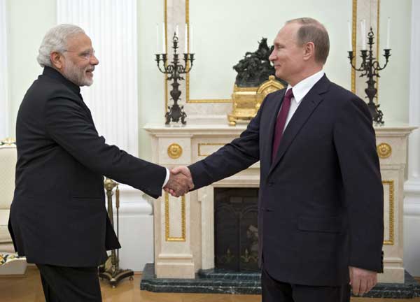 Russia, India vow to enhance military, nuclear, anti-terror cooperation