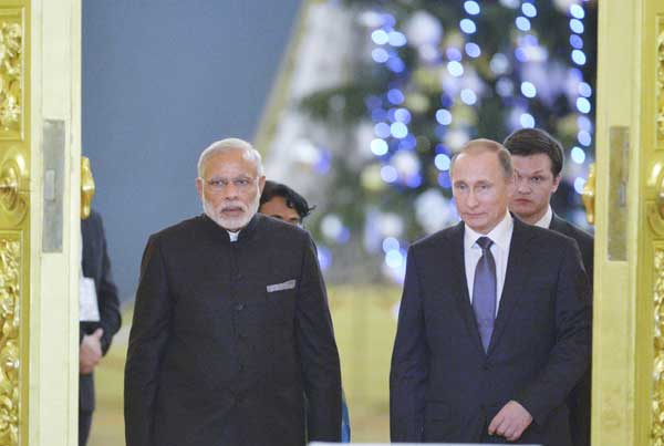 Russia, India vow to enhance military, nuclear, anti-terror cooperation