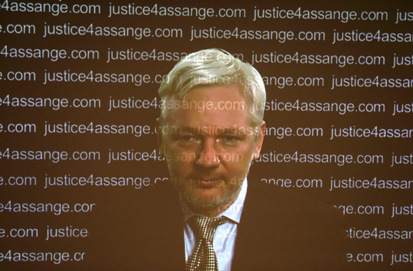 WikiLeaks' Assange calls for freedom after UN panel report