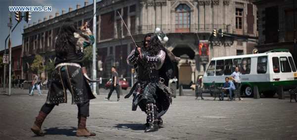 Knights, damsels, Vikings set to recreate Middle Ages in Mexico