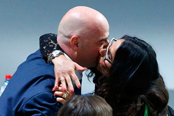 Europe's Infantino chosen to lead FIFA into new era