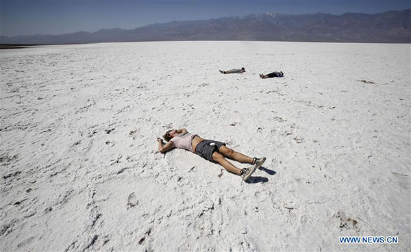 Scenery of Death Valley National Park in United States