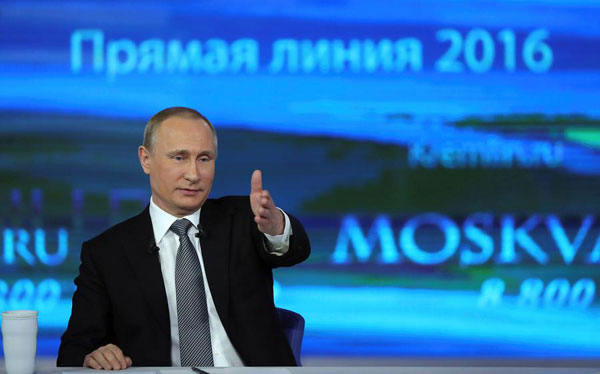 Russia ready to give helping hand to any partner: Putin