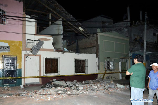 Earthquake in Ecuador kills 246, injures 2,527
