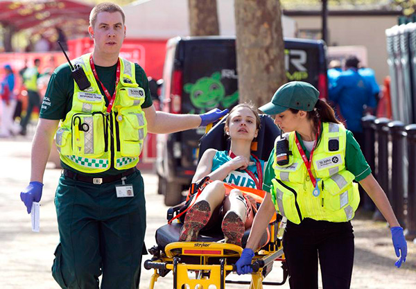 British army officer dies just before finishing London Marathon