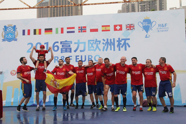 Spanish team wins diplomats' soccer tourney
