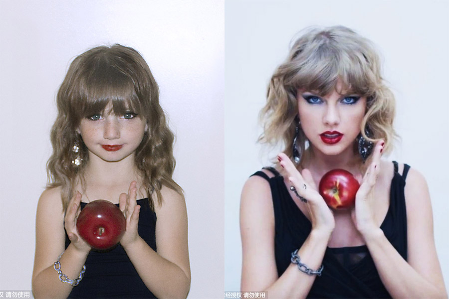 Meet the six-year-old 'Taylor Swift'