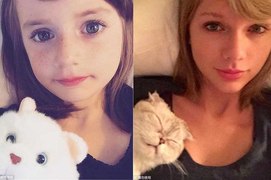 Meet the six-year-old 'Taylor Swift'