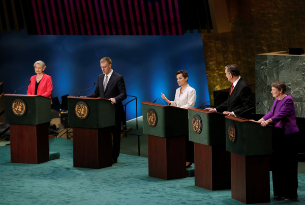 10 candidates vying for next UN chief kick off first 'globally televised' debate