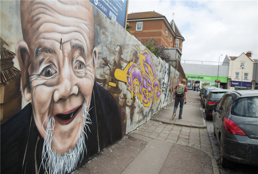 Europe's largest graffiti festival lights up Bristol