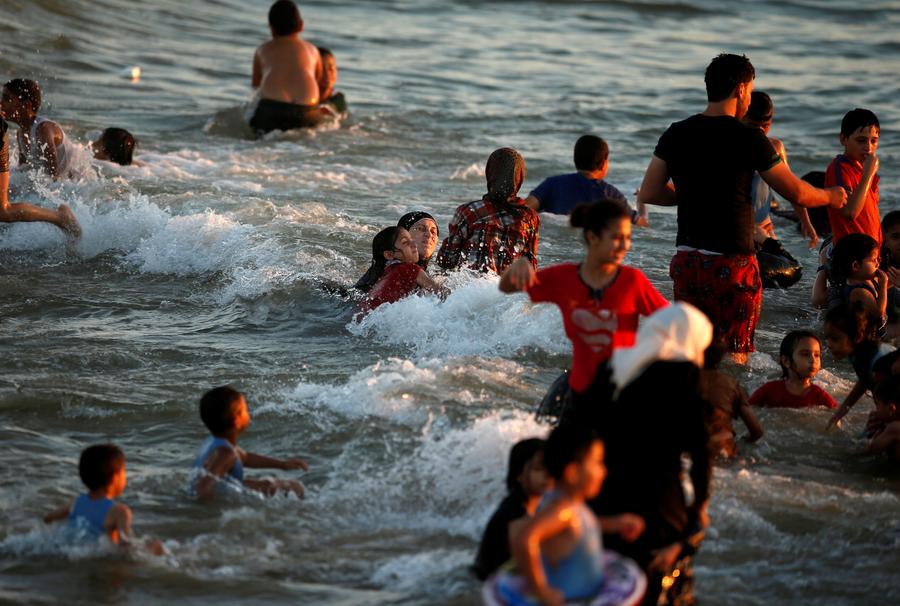 Rest and recreation in Gaza City