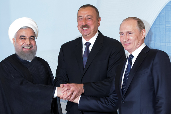 Russia, Azerbaijan, Iran pledge to enhance cooperation