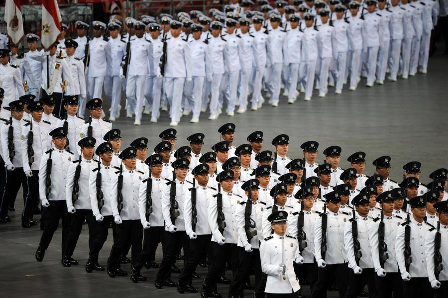 51st anniv. of independence marked in Singapore