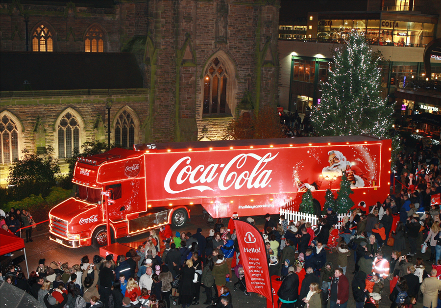 British politician calls for ban of Coca Cola's Christmas truck from city for obesity concerns