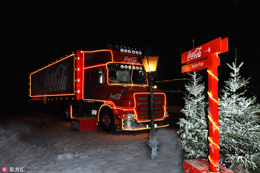 British politician calls for ban of Coca Cola's Christmas truck from city for obesity concerns