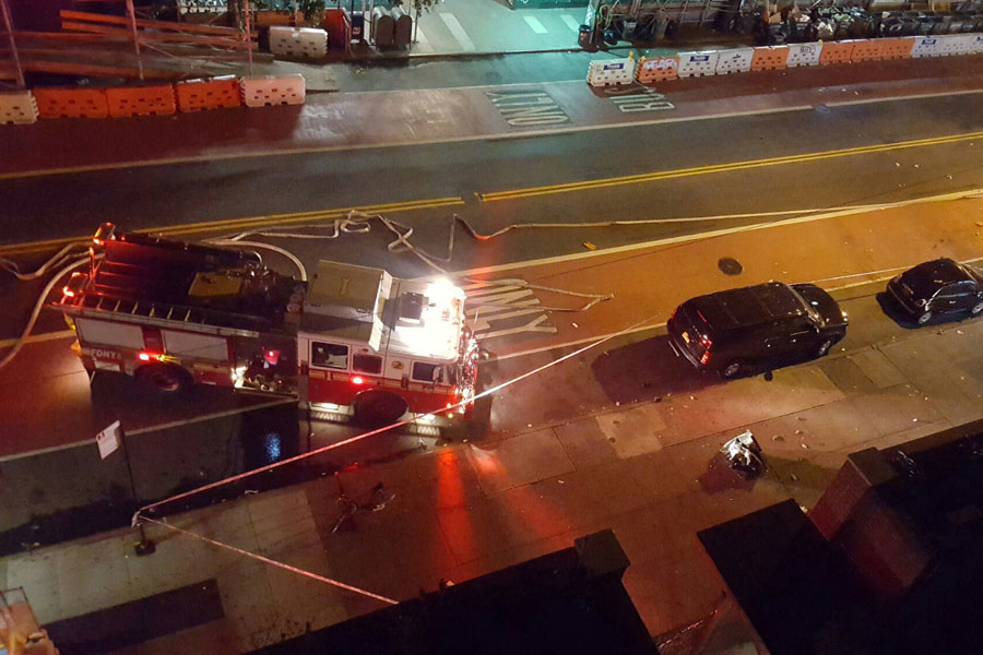 Images: Explosion rocks Chelsea in New York City