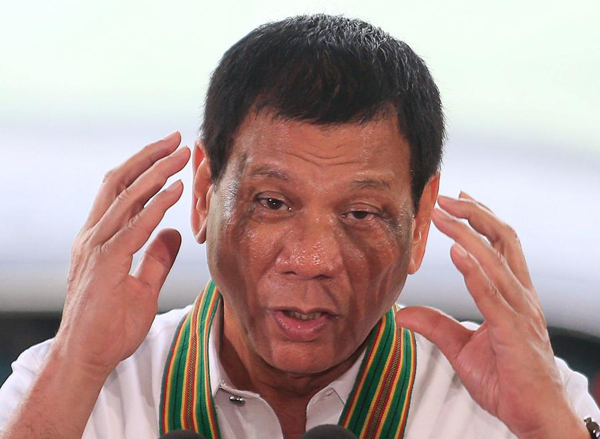 Philippine president threatens to 'break up' with US