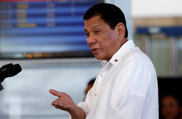 Philippine president leaves for Japan for official visit