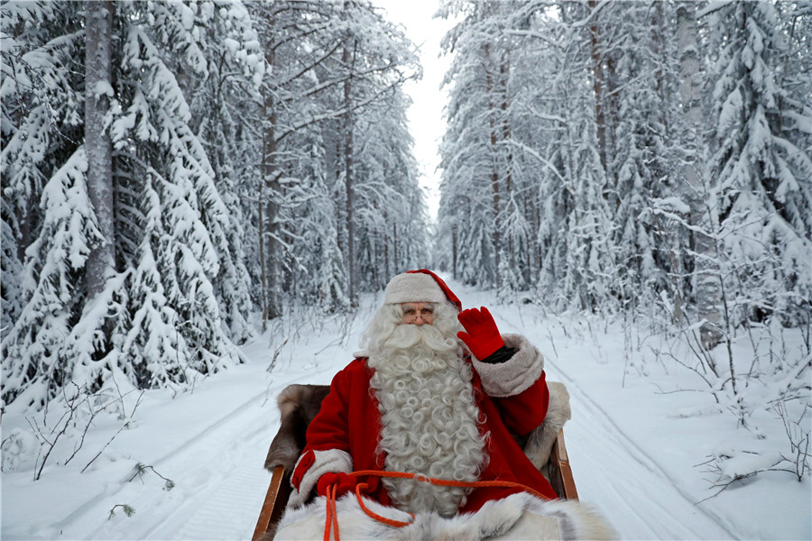 lapland visit to santa claus