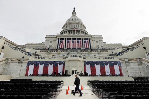 Chinese securing their places at inauguration