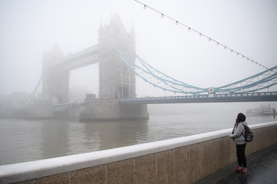 London smog: worse than Beijing on Monday