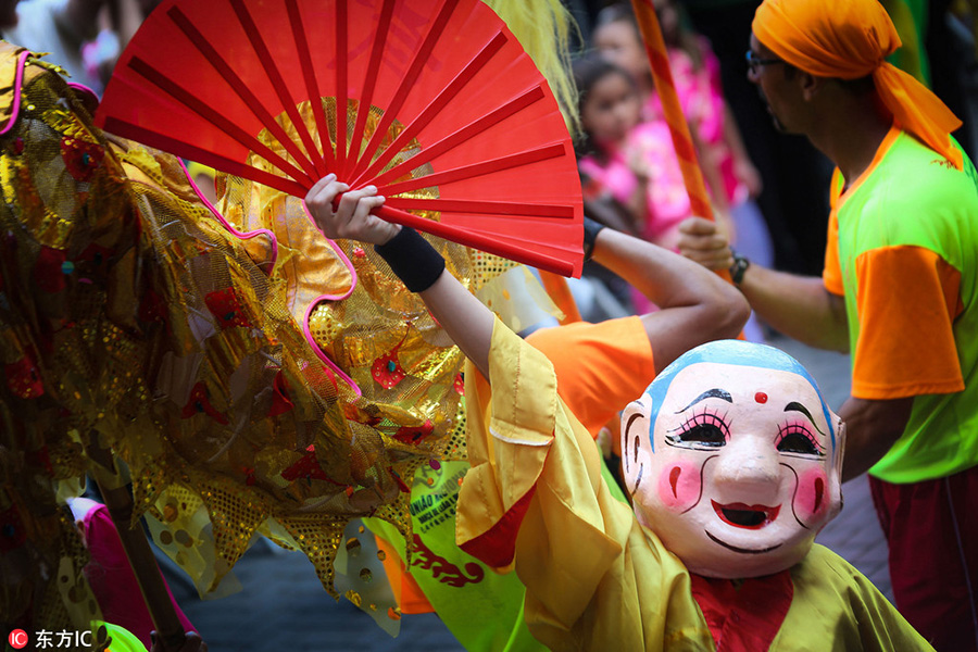 People across the world get a taste of Chinese Spring Festival