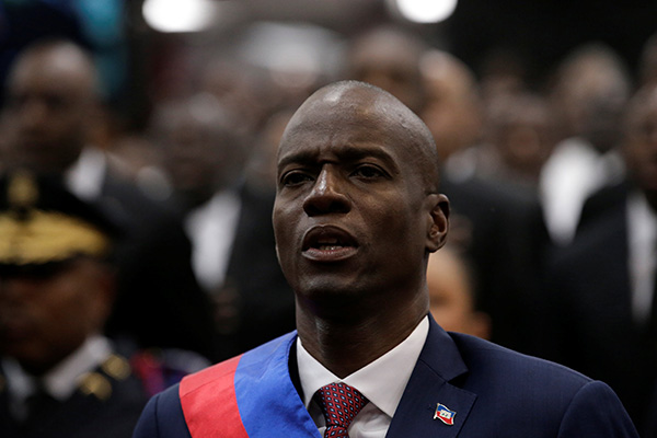Jovenel Moise sworn in as Haiti's new president